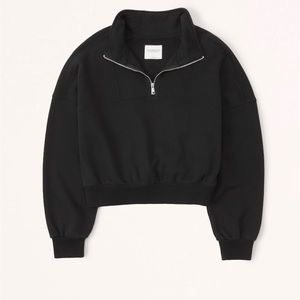 A&F half zip sweatshirt